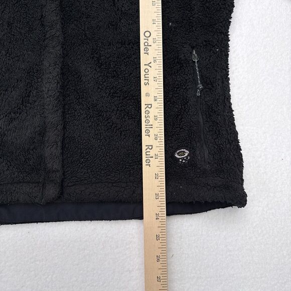 Mountain Hardwear Fleece Jacket Womens‎ Medium Black Sherpa Wind Stopper Hiking - Picture 12 of 12